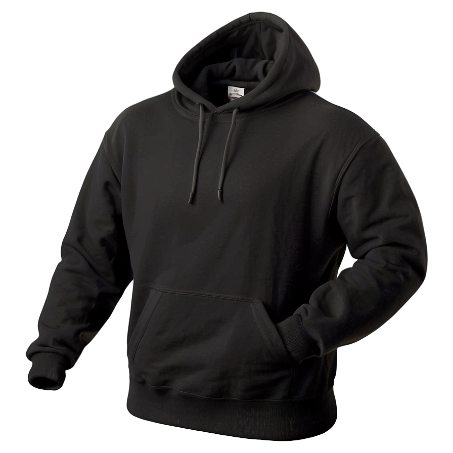 Casual Wear Black Hoodie Png Gsw1