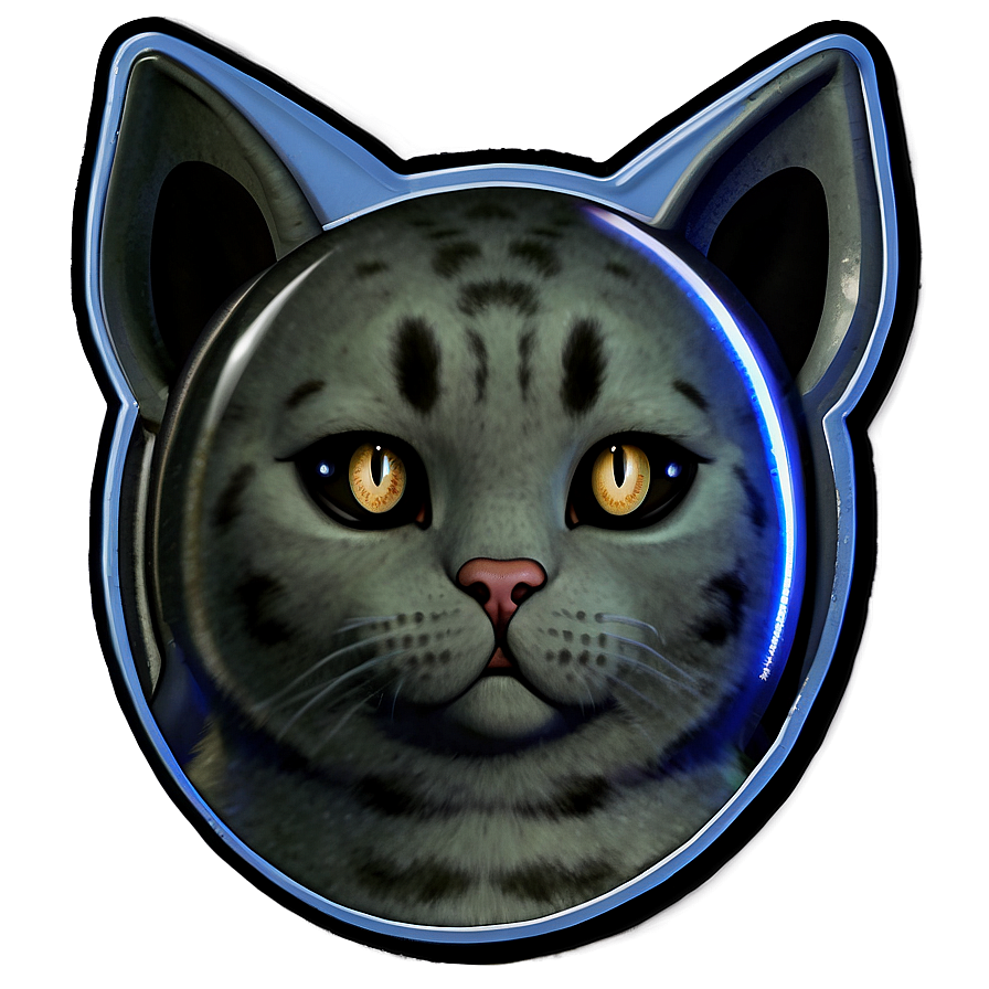 Cat Ear Badge Png 06212024