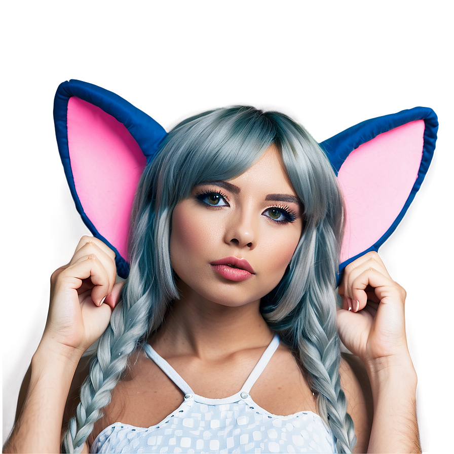 Cat Ear Headwear Png 06212024