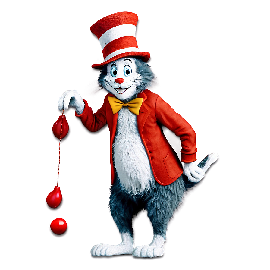 Cat In The Hat Style Png 1