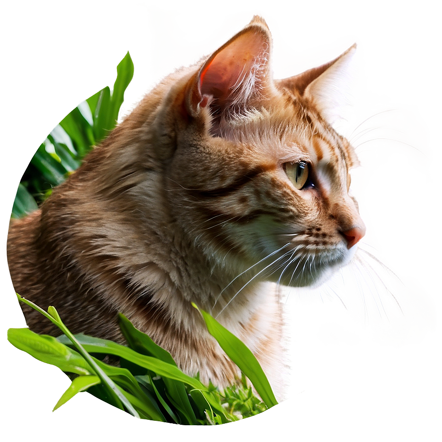 Cat In The Wild Png A