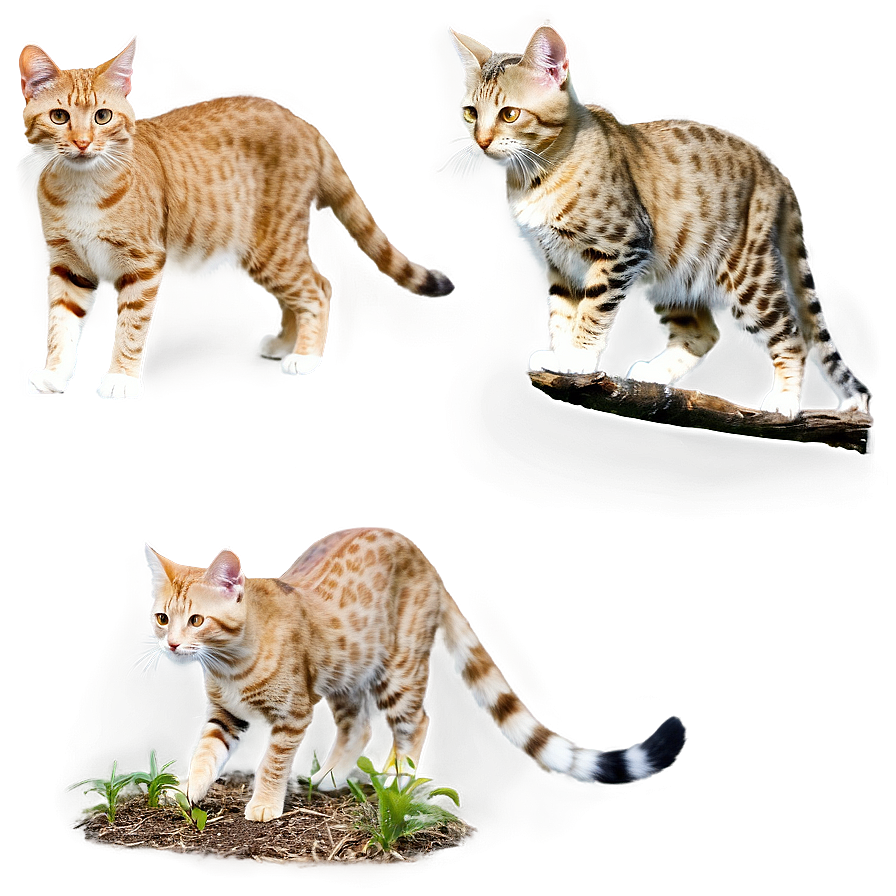 Cat In The Wild Png B