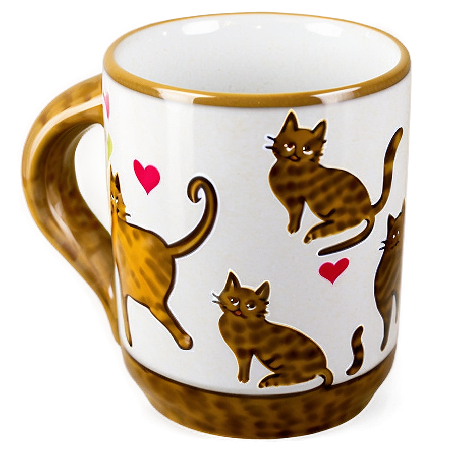 Cat Lover's Mug Png 30