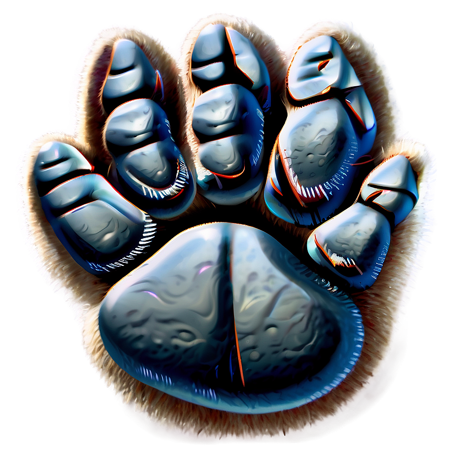 Cat Paw Print Illustration Png 76