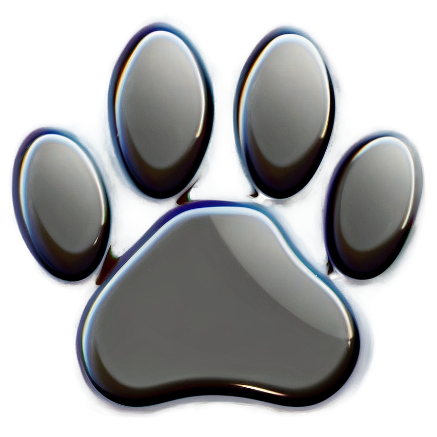 Cat Paw Print Silhouette Png Idy