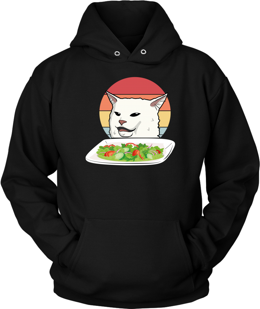 Cat Salad Hoodie Meme