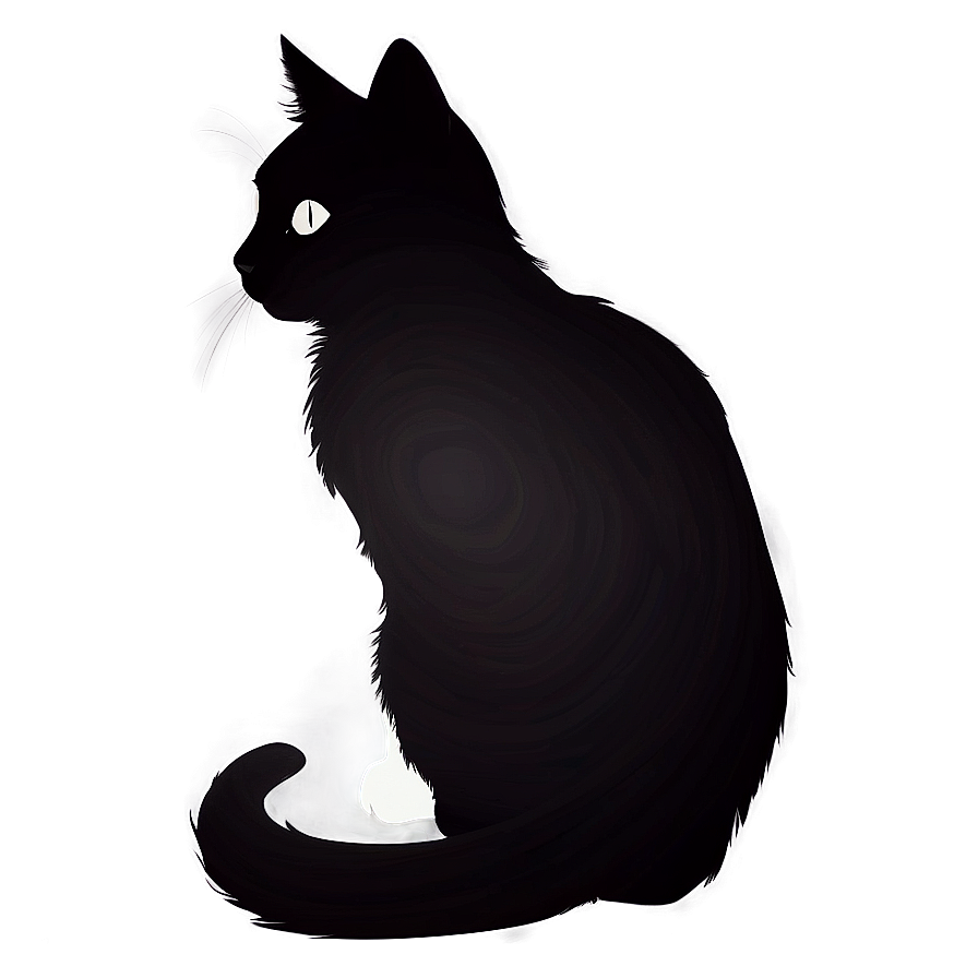 Cat Silhouette Clipart Png Eaw22