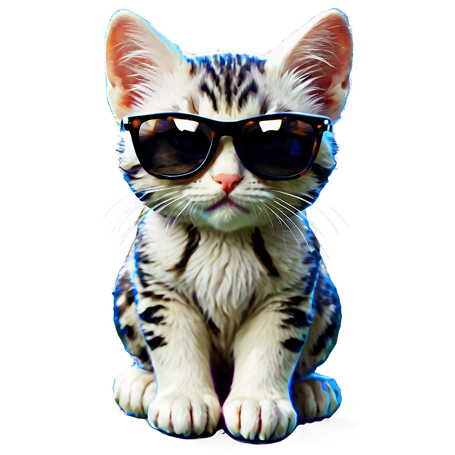 Cat With Sunglasses Png 33