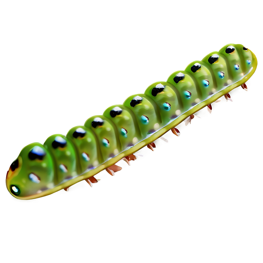 Caterpillar On Leaf Png 05232024