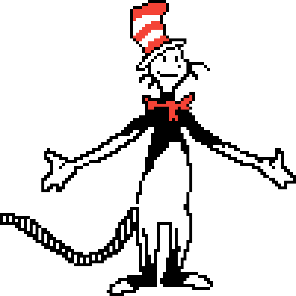 Catinthe Hat Pixel Art