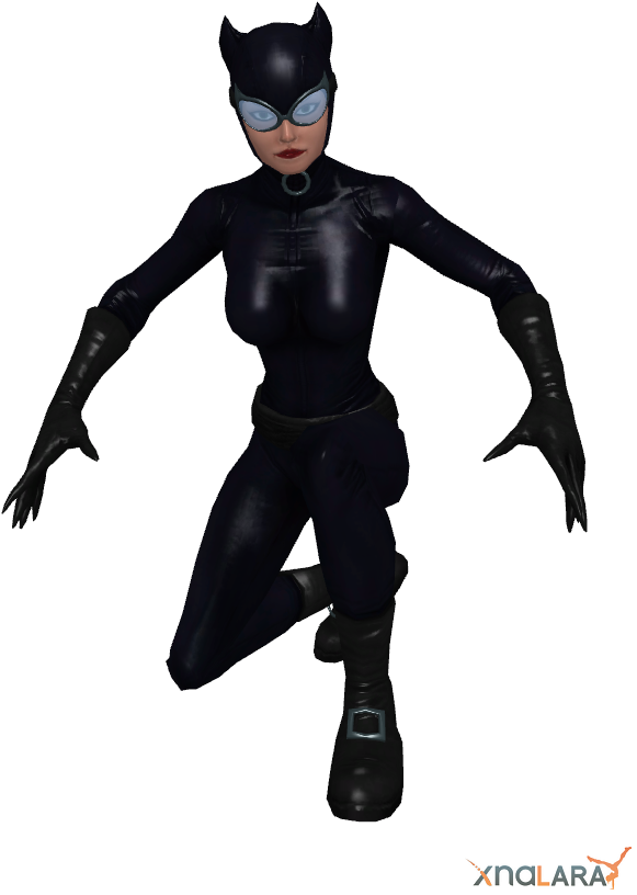 Catwoman Action Pose3 D Render.png