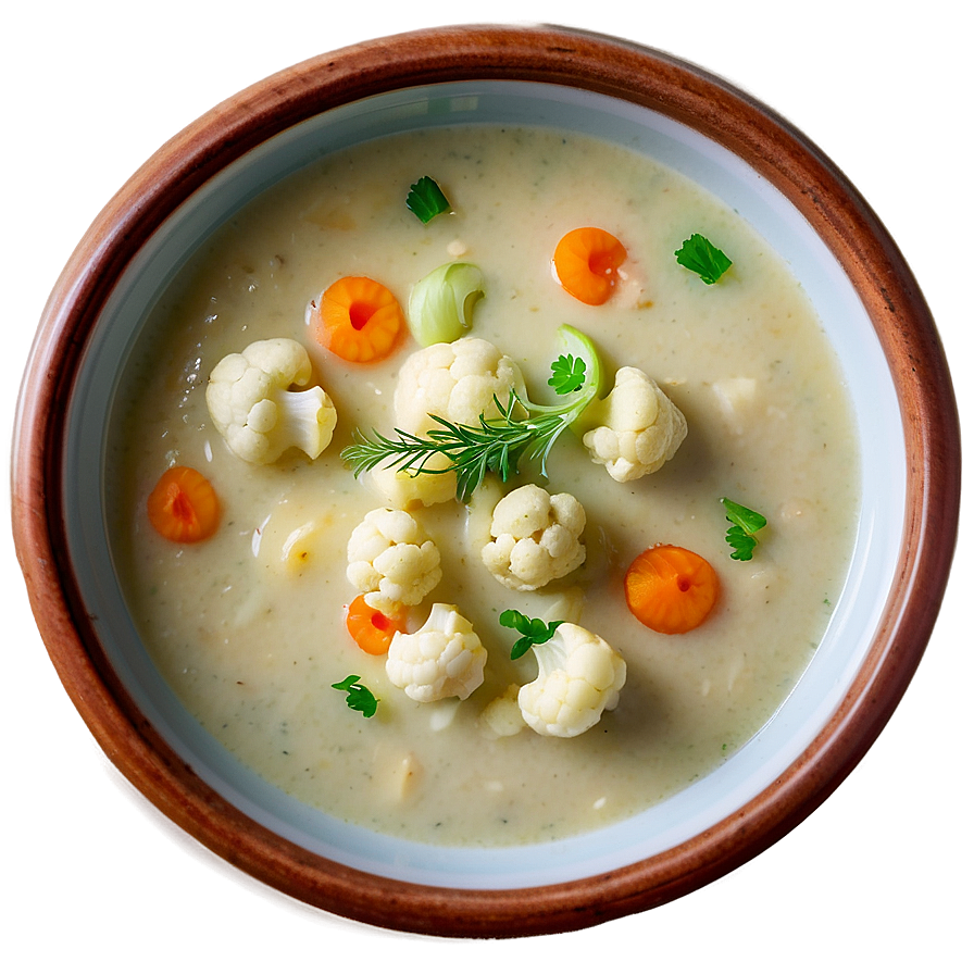 Cauliflower Soup Png Cgp