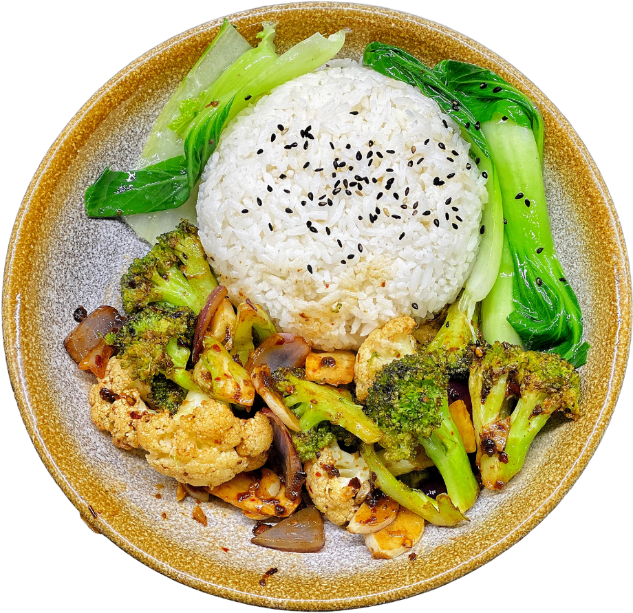 Cauliflower Stir Frywith Rice