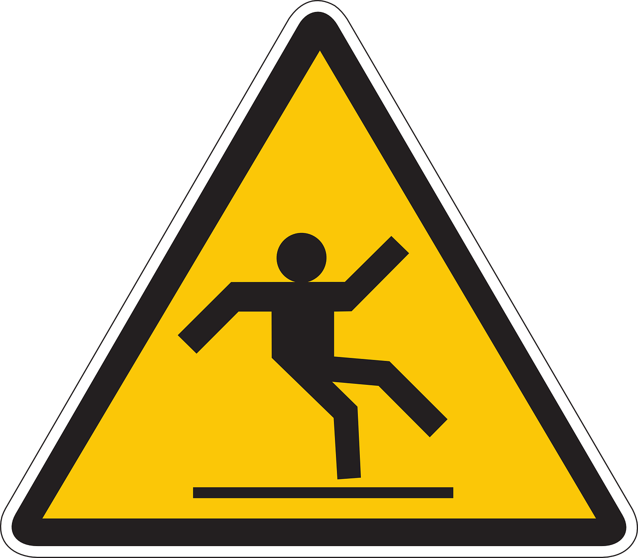 Caution_ Slippery_ Surface_ Sign