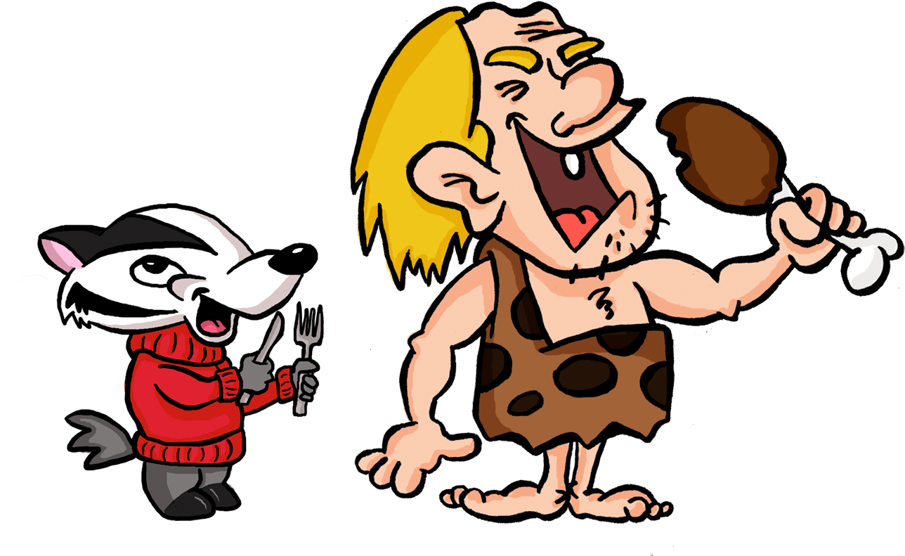 Caveman_and_ Badger_ Cartoon_ Sharing_ Meal.png