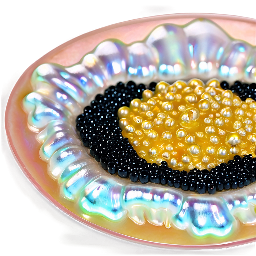 Caviar On Mother Of Pearl Png 38