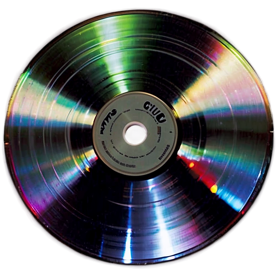 Cd With Music Notes Png Cfh94