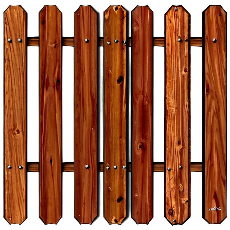 Cedar Wood Fence Png Pcu