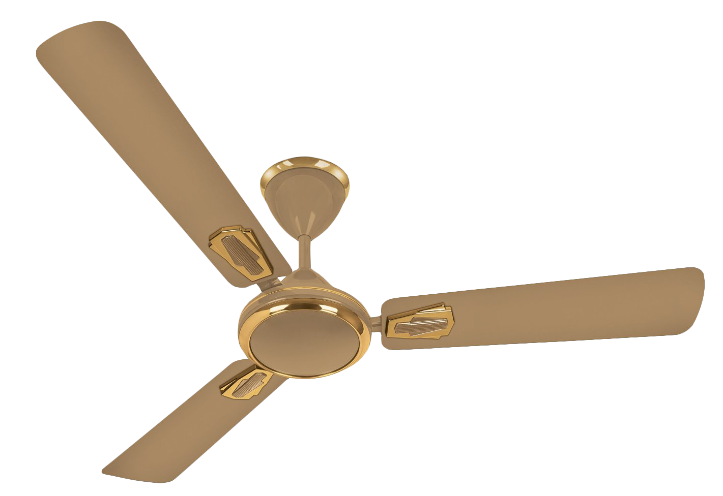 Ceiling Fan Golden Finish