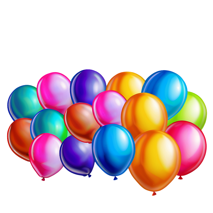 Celebration Balloons Png 05212024