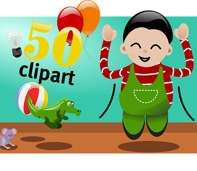 Celebratory Clipart50th Anniversary