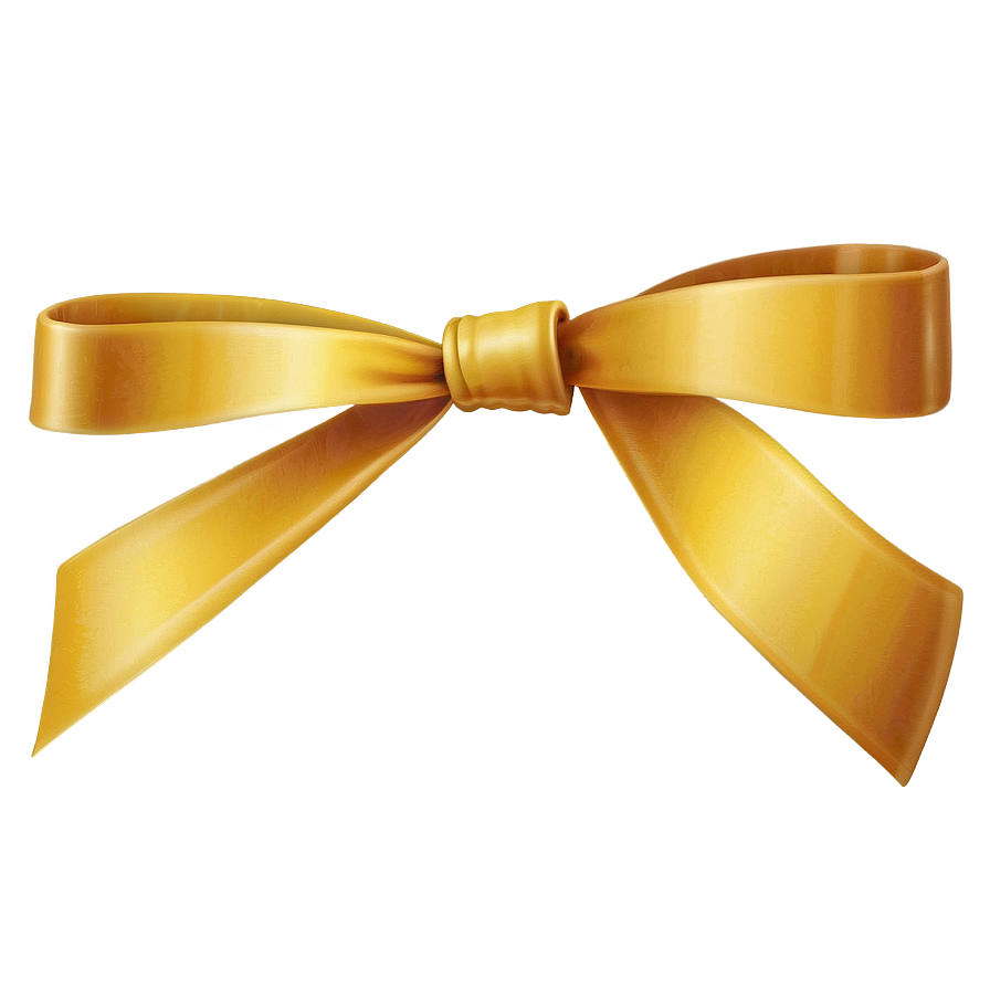 Celebratory Yellow Ribbon Png 46