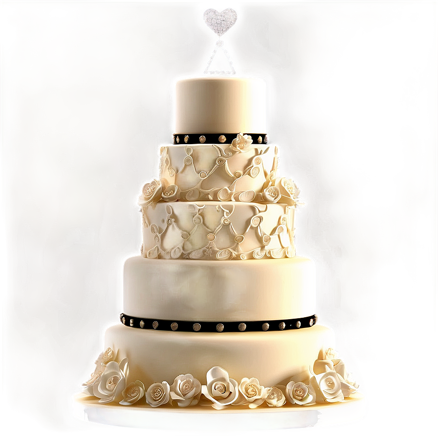 Celebrity Style Wedding Cake Png Lst97