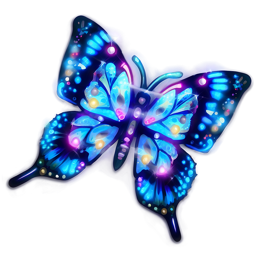 Celestial Glow Butterfly Png Eav