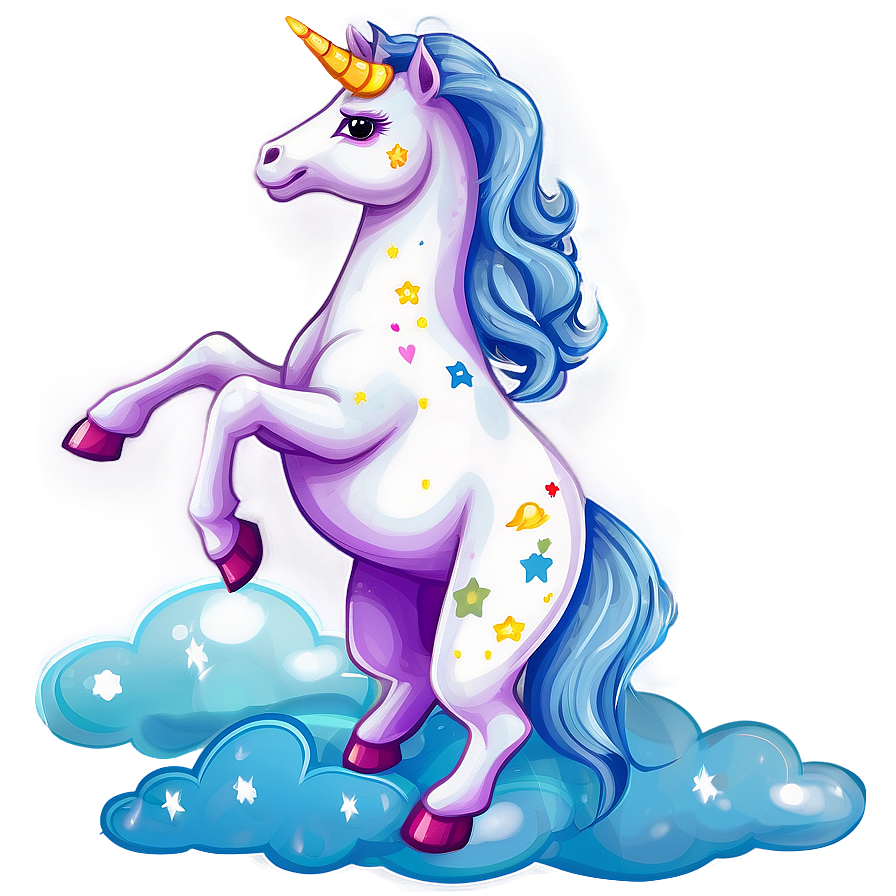 Celestial Unicorn Clipart Png 99