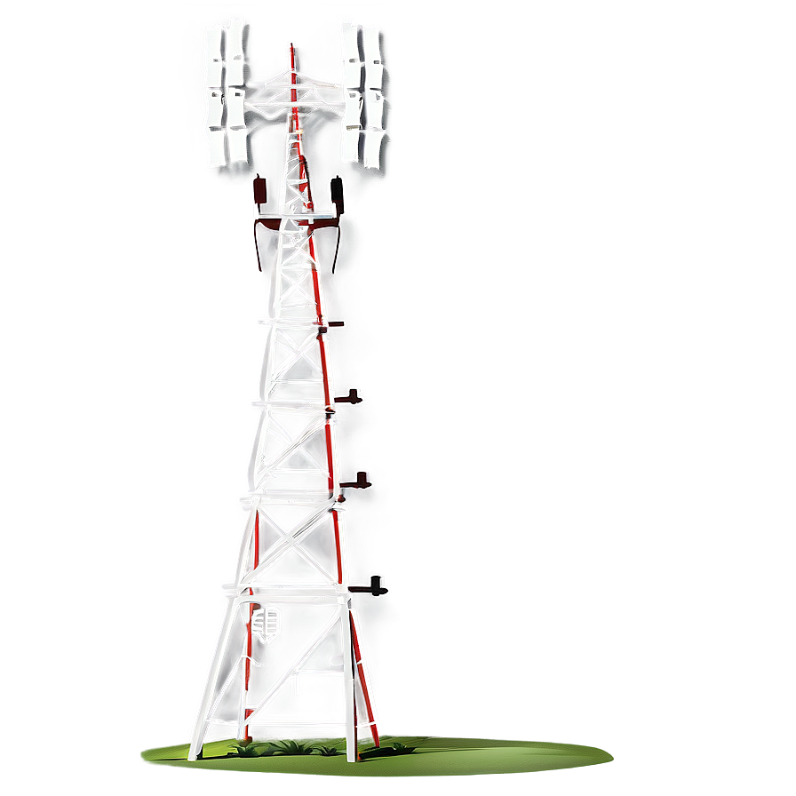 Cell Tower At Night Png Uxj80