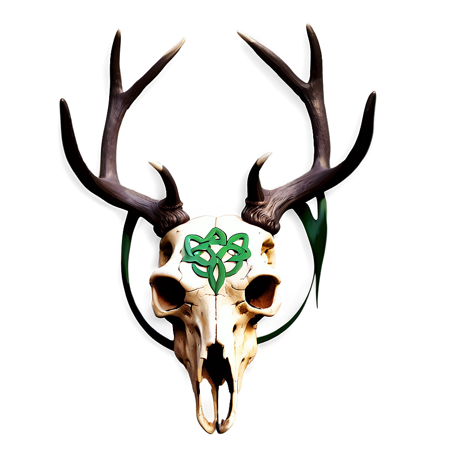 Celtic Deer Skull Symbol Png 52