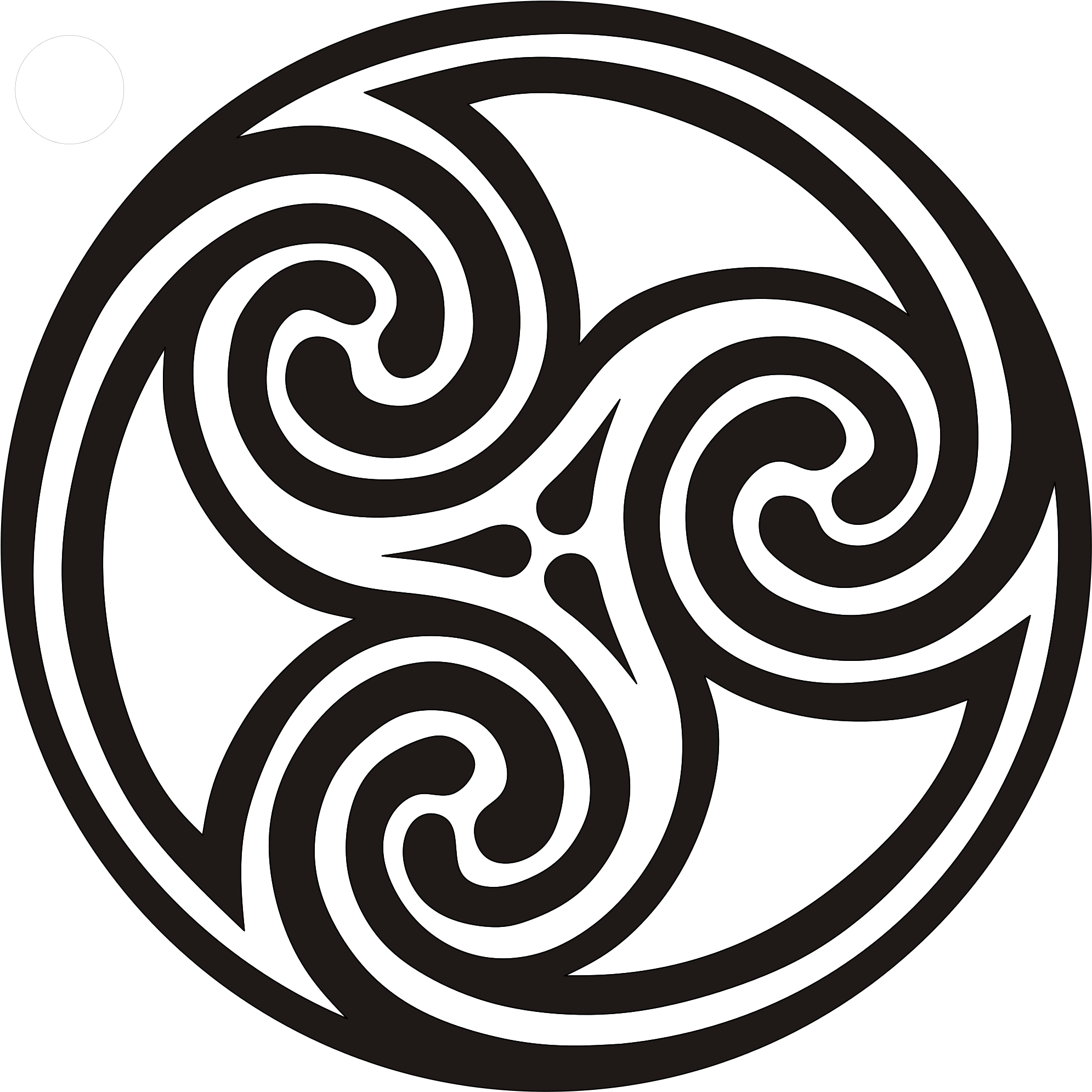 Celtic Knot Design Symbol