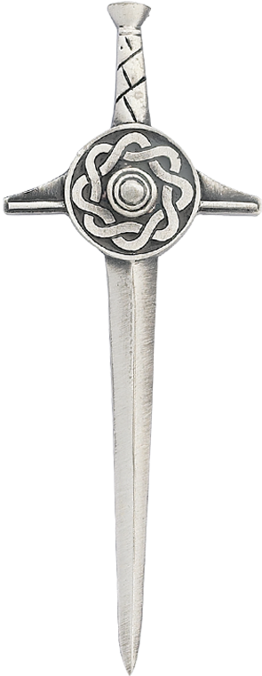 Celtic Knotwork Sword Pendant