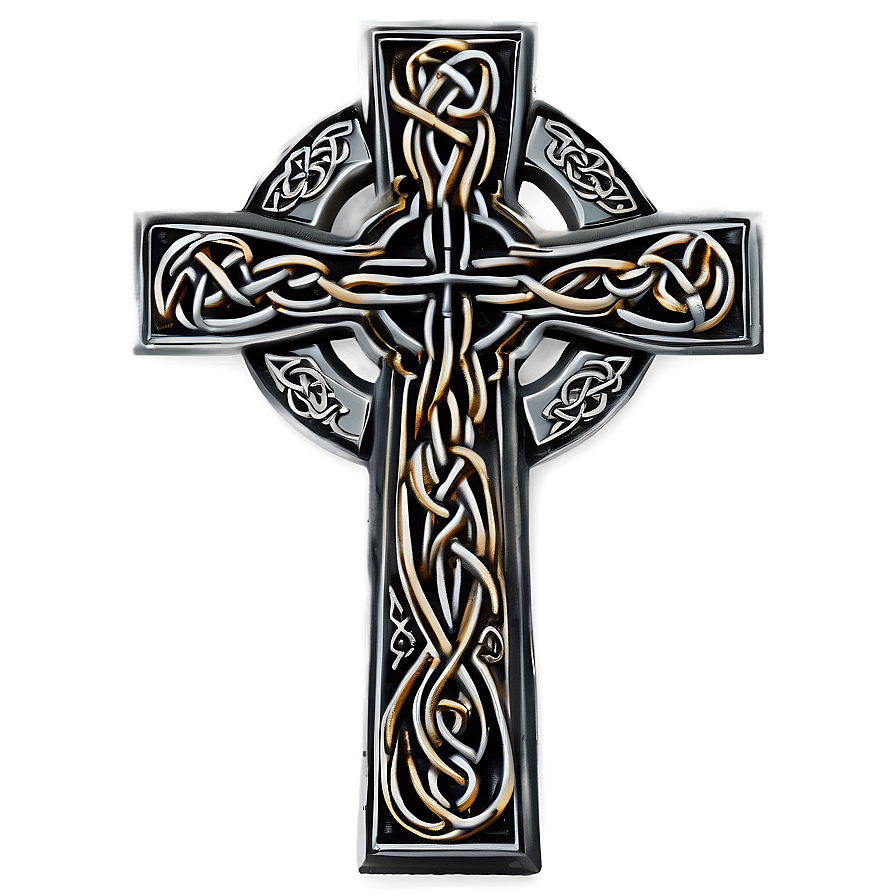 Celtic Thin Cross Png Odv19