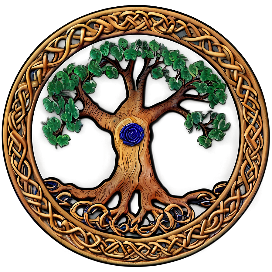 Celtic Tree Of Life Design Png Gyn