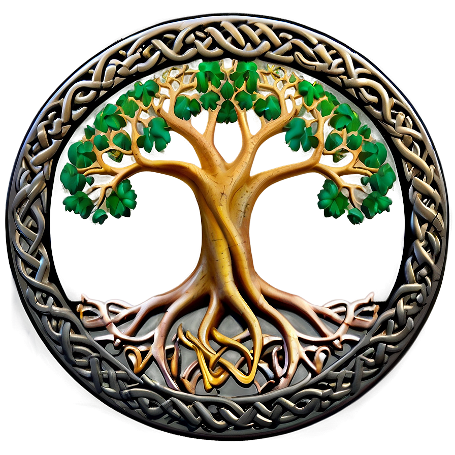 Celtic Tree Of Life Design Png Inu