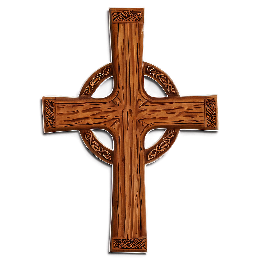 Celtic Wooden Cross Png Lbi