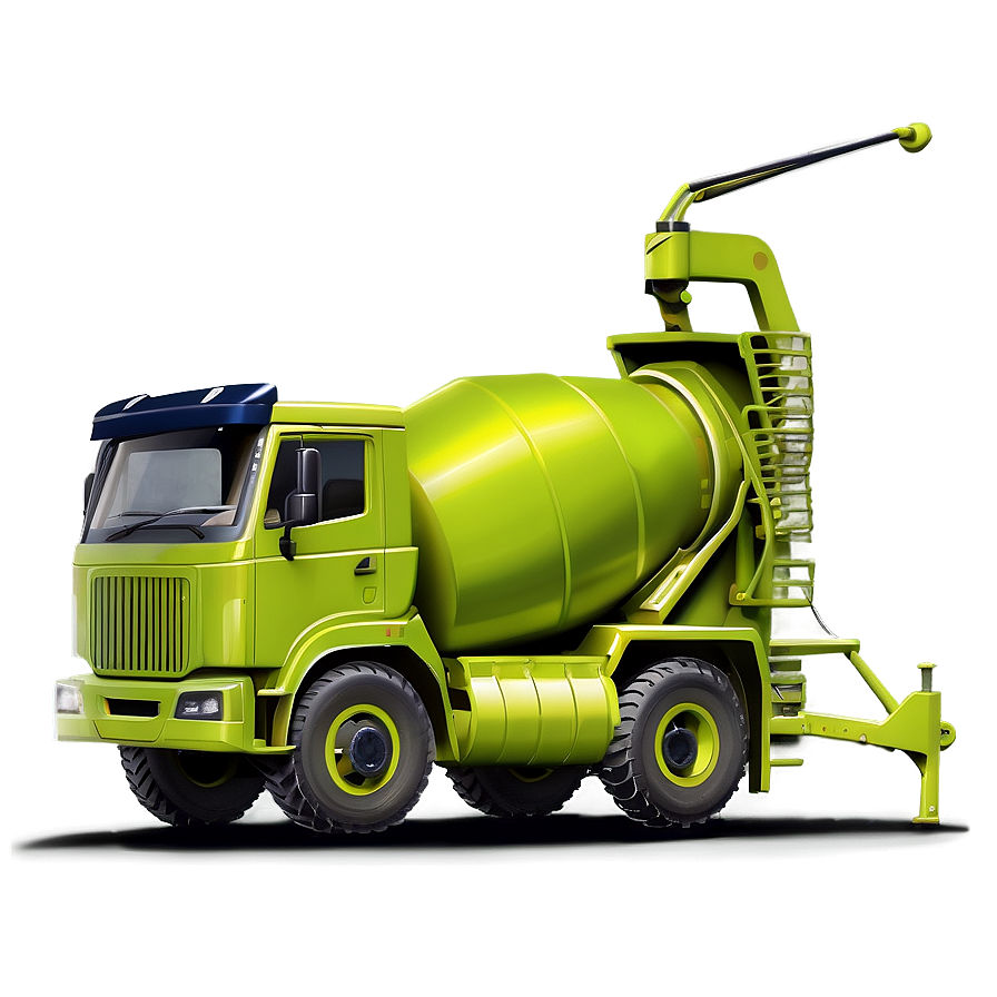 Cement Mixer Truck Construction Png Afo96