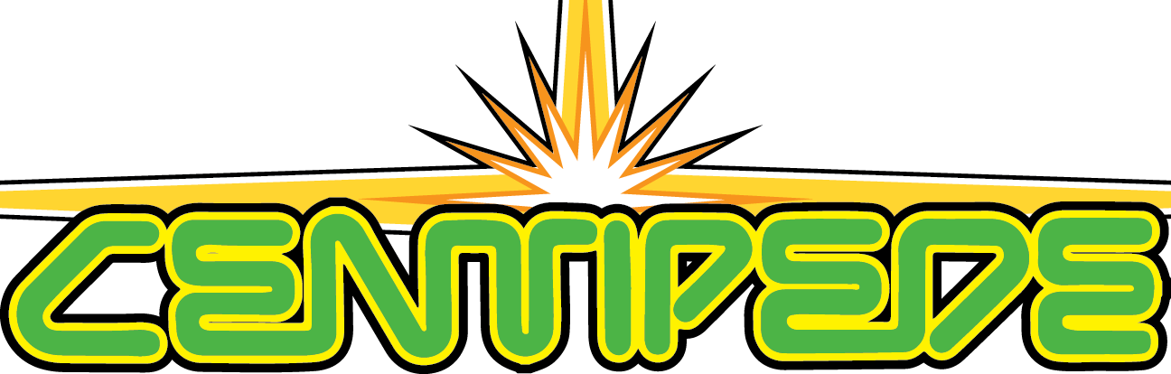 Centipede Classic Arcade Game Logo