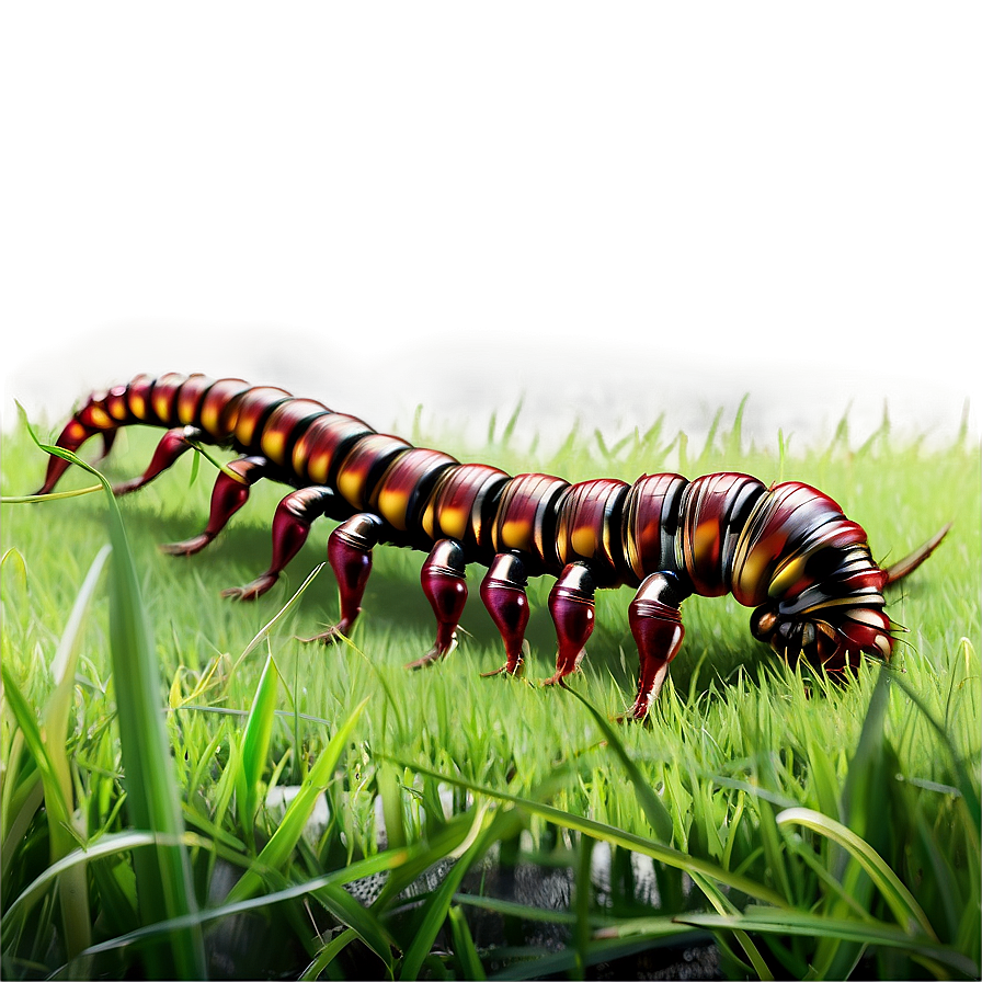 Centipede In Grass Png Tdo29