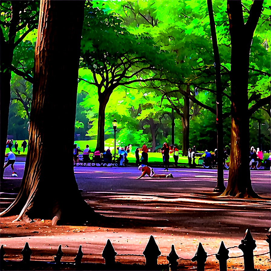 Central Park New York City Png Mrv