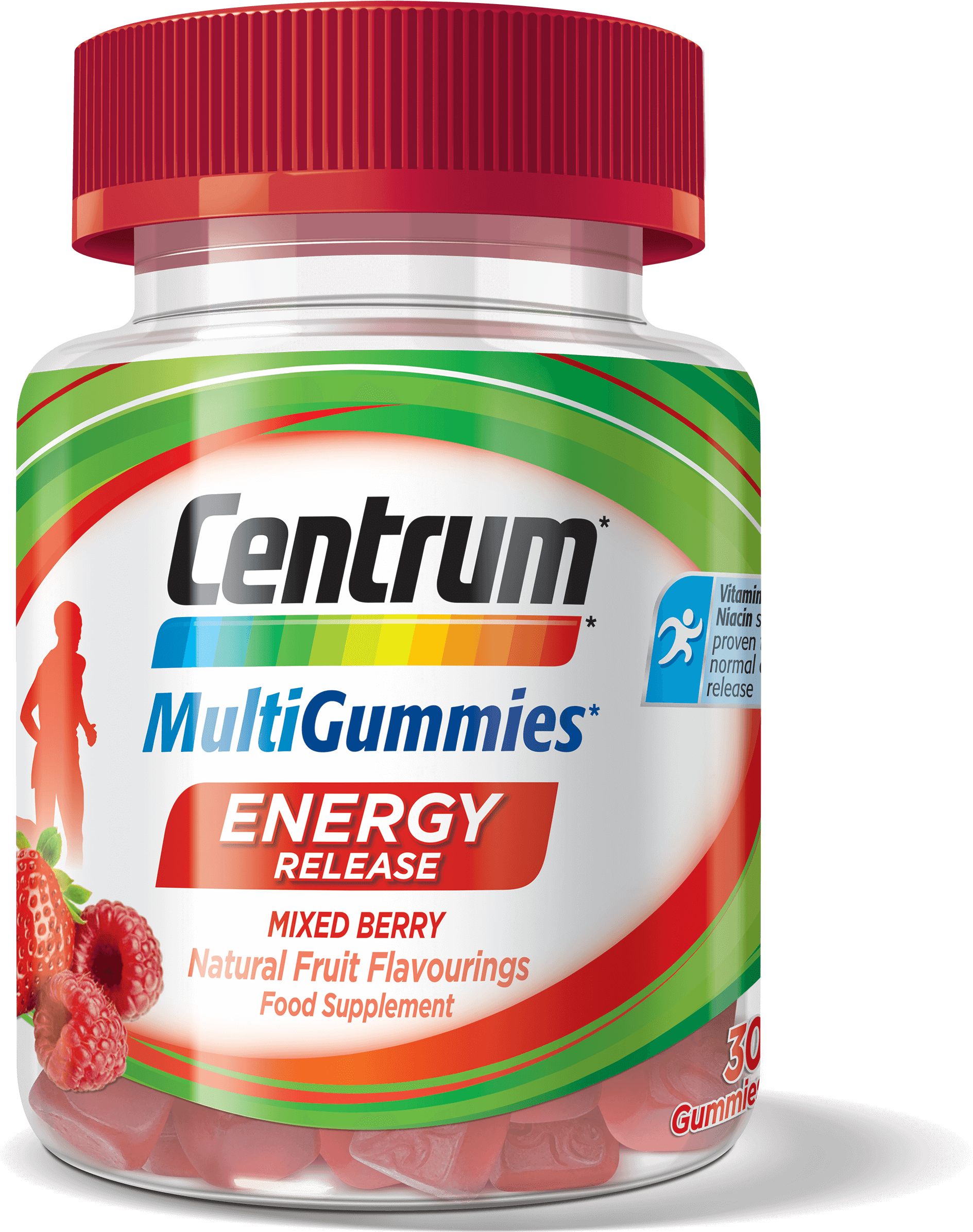 Centrum Multi Gummies Energy Release Mixed Berry