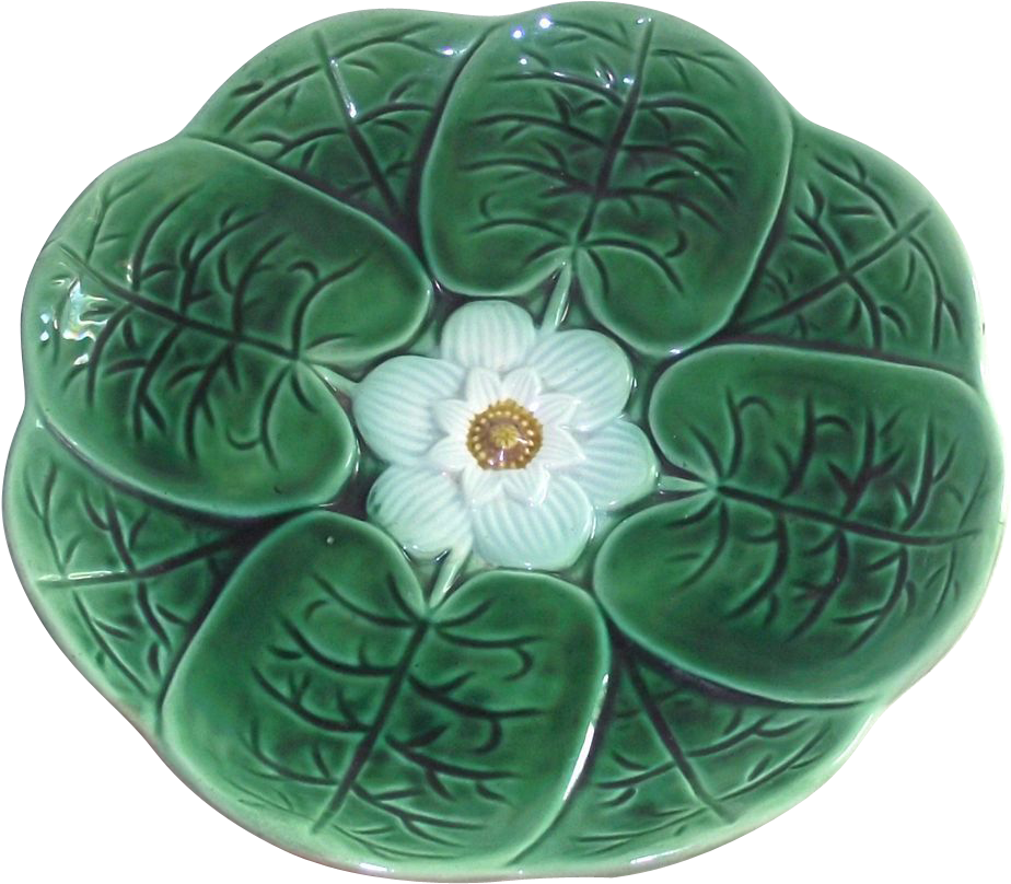 Ceramic Lily Pad Plate