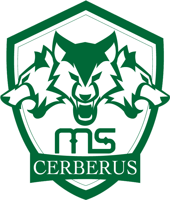 Cerberus Logo Greenand White