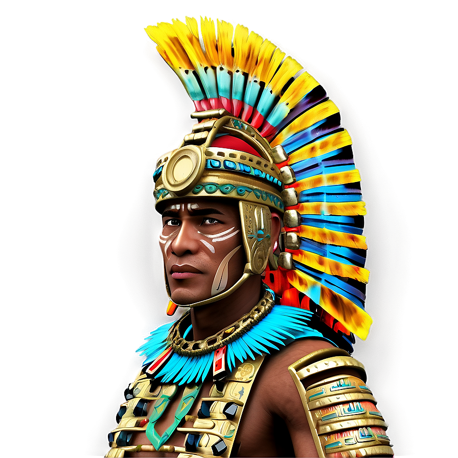 Ceremonial Aztec Warrior Outfit Png Auc