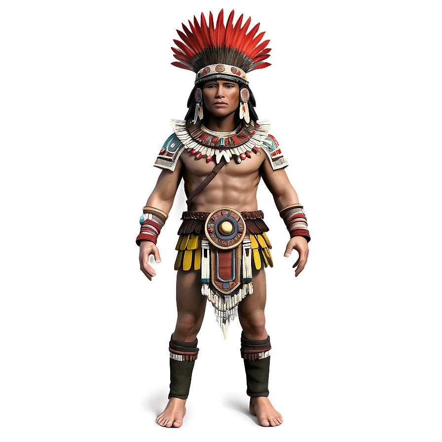 Ceremonial Aztec Warrior Outfit Png Tvs