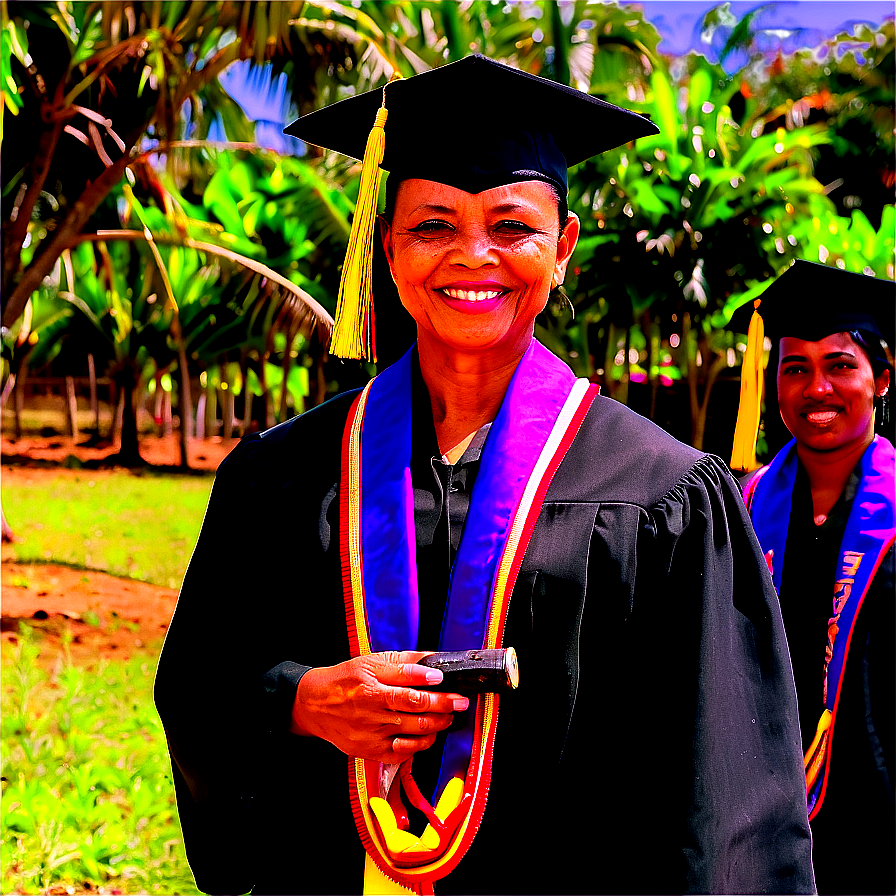 Ceremonial Graduation Birrete Png 51