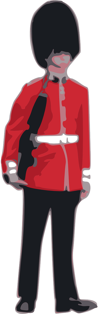 Ceremonial Guard Uniform Vector