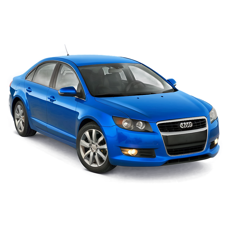 Cerulean Blue Car Render Png 06252024