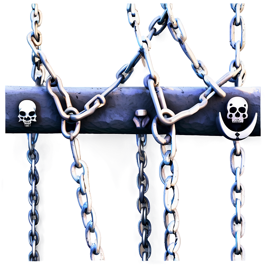 Chained Skulland Crossbones Barrier